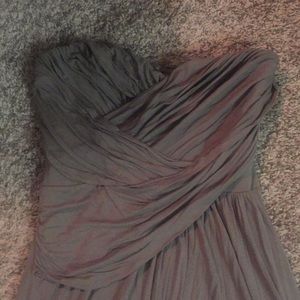 Strapless Express Mini-Dress